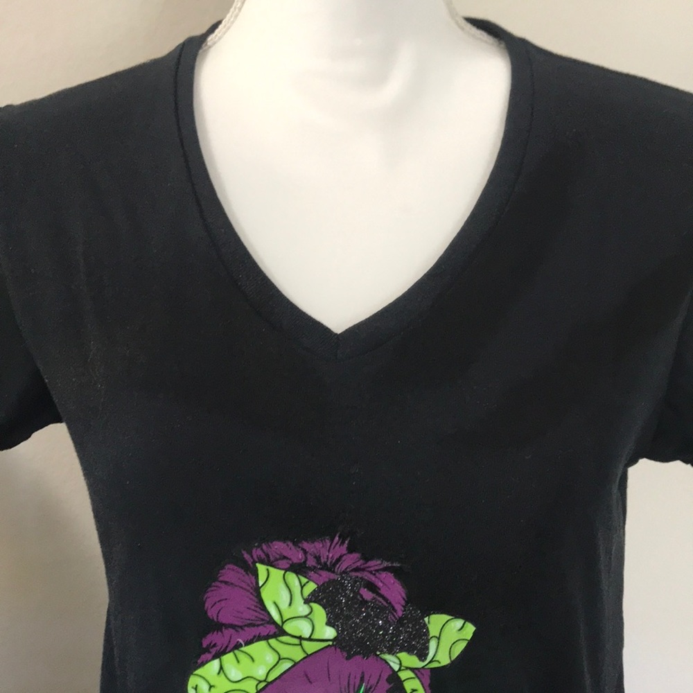 Skull Halloween T-Shirt Hand Made Design Sz Med New - Picture 3 of 4